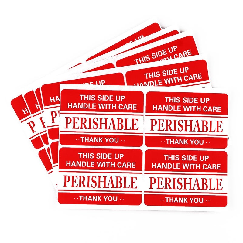tianxiang 200 2x3 Fragile Handle with Care Perishable Shipping Labels Stickers - Image 3